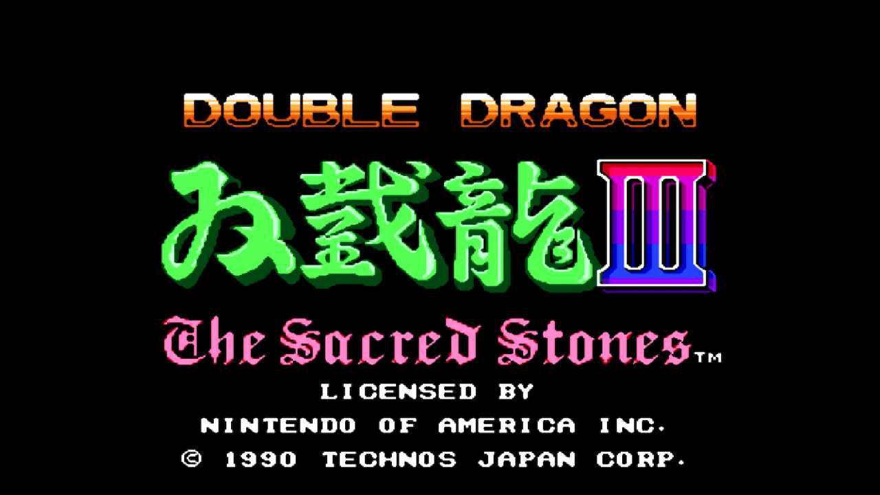 Double Dragon III The Sacred Stones NES Screenshot 1