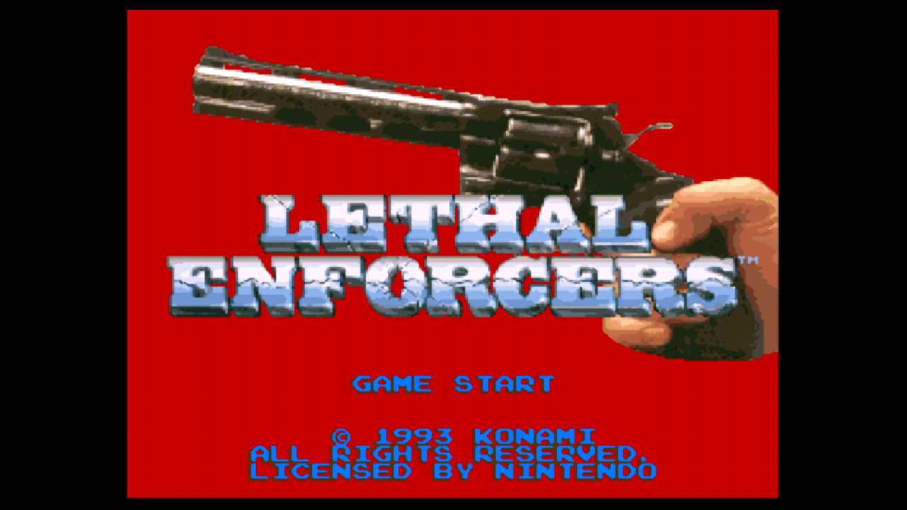 Lethal Enforcers Screenshot 1