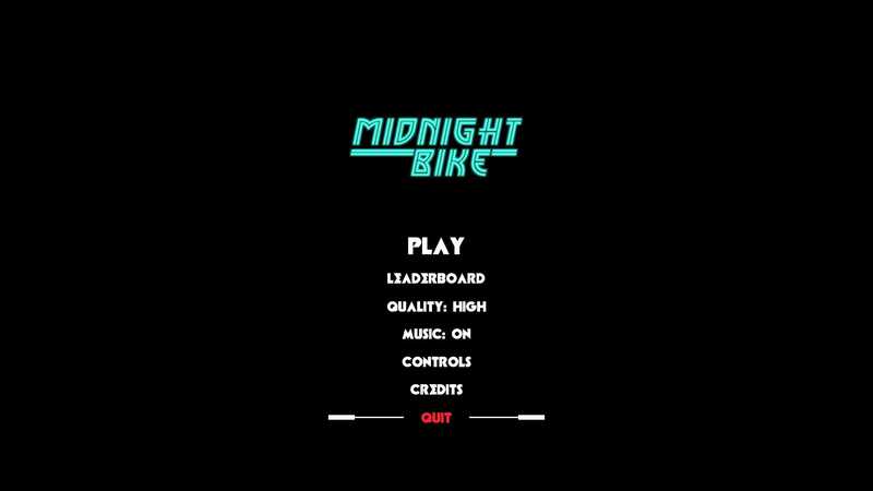 Midnight Bike (PC) Screenshot 1
