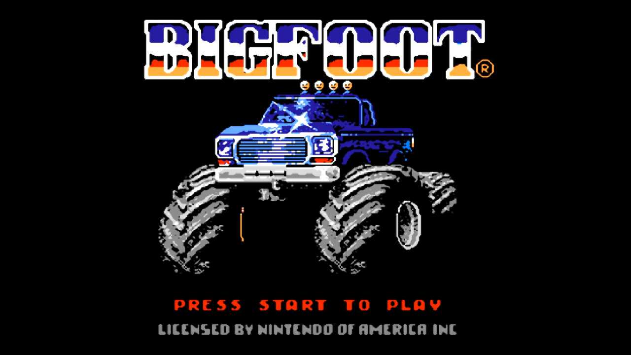 Bigfoot NES Screenshot 1