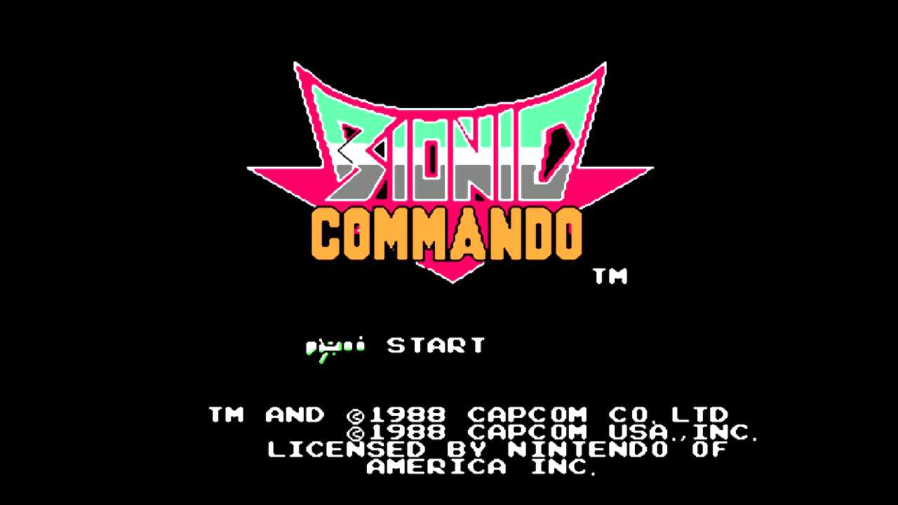 Bionic Commando NES Screenshot 1