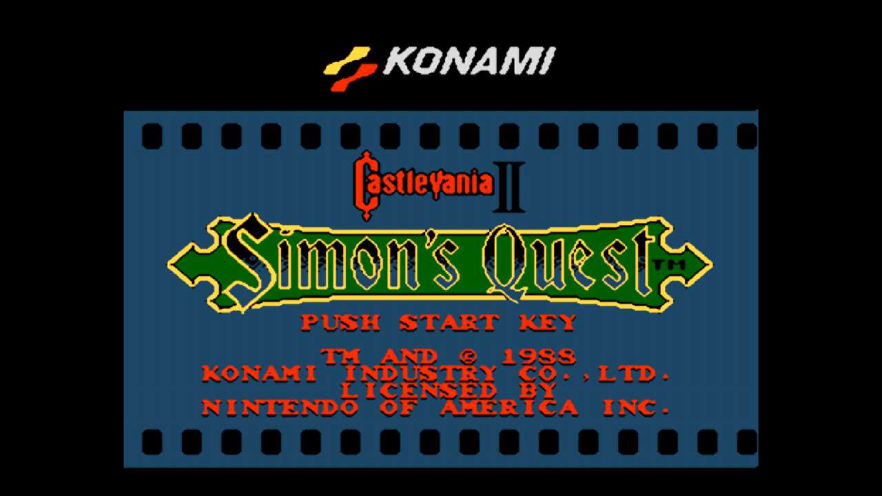 Castlevania II:  Simon's Quest NES Screenshot 1