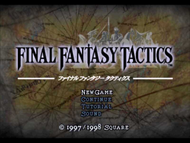 Final Fantasy Tactics Screenshot 1