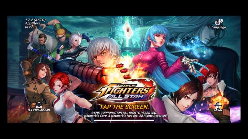 The King of Fighters All Star Screenshot 1