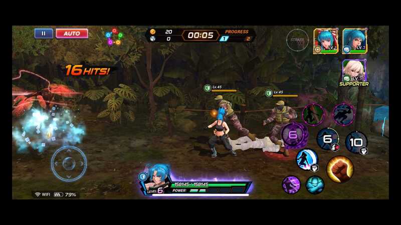 The King of Fighters All Star Screenshot 2
