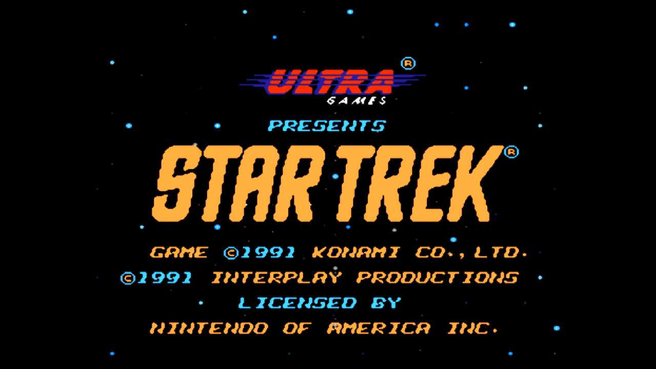 Star Trek NES Screenshot 1