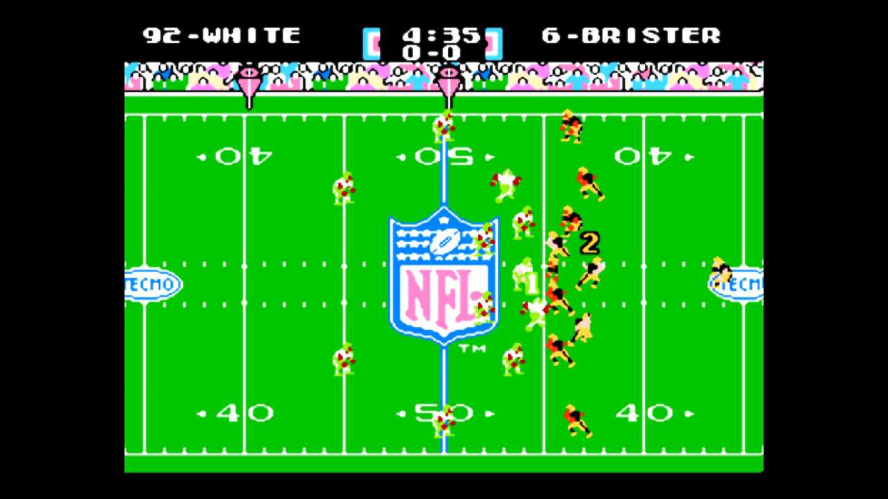 Tecmo Super Bowl NES Screenshot 2